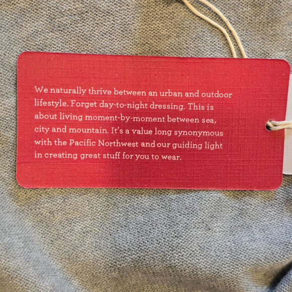 Cutter & Buck 100% Cotton Gray Full Zip Sweater XS – Timeless Knit Style NWT - Picture 4 of 9